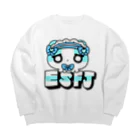 ムラサキゲジゲジのオンラインショップの16性格タコちゃんず ESFJ Big Crew Neck Sweatshirt