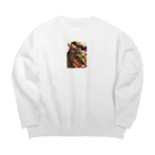 AQUAMETAVERSEの可愛い美戦士　ラフルール　1859 Big Crew Neck Sweatshirt