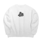 アミュペンの都会の洗練されたスニーカー Big Crew Neck Sweatshirt