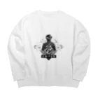 Unique Existenceのfuture man Big Crew Neck Sweatshirt