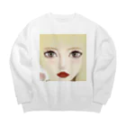 ちょんの落書き帳のChonchan Big Crew Neck Sweatshirt