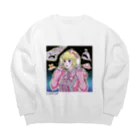 ビッグデ絵タの「深海」がこわい／マツヤマイカ Big Crew Neck Sweatshirt