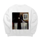 世界美術商店の月光 Big Crew Neck Sweatshirt