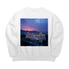 AQUAMETAVERSEのニースの思い出　Tomoe bb 2712 Big Crew Neck Sweatshirt