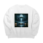 CotanのUFO〜！！ Big Crew Neck Sweatshirt