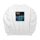 GimamuraのMidnight Sonata Big Crew Neck Sweatshirt