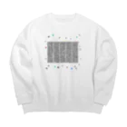 noiSutoaの円周率を1000桁 Big Crew Neck Sweatshirt