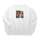 ZZRR12の最強の味方 Big Crew Neck Sweatshirt