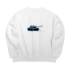 mochikun7の戦車イラスト03 Big Crew Neck Sweatshirt