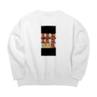 LA-VOLPEのLA CARBONARA Big Crew Neck Sweatshirt