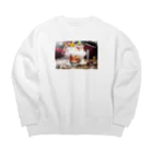 KILIKOStudiosの東京切子ロックグラス Big Crew Neck Sweatshirt