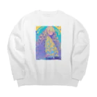 じょいちぃのPastel girl「パステルガール」 Big Crew Neck Sweatshirt