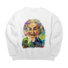 Gemo こうだともこの最高の頭脳 Big Crew Neck Sweatshirt