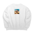 マシャのPちゃんの冒険 Big Crew Neck Sweatshirt