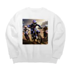 Bikers' Galleryのダートマスターズ：究極のモトクロスチャレンジ Big Crew Neck Sweatshirt