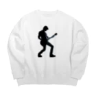 keystoneのguitarist3 Big Crew Neck Sweatshirt