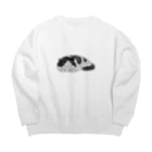 maiko_mのネコね Big Crew Neck Sweatshirt