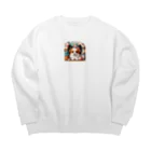 岸本淳の俺のパピヨン２ Big Crew Neck Sweatshirt