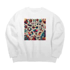 cocoraion1524のcocoraion Big Crew Neck Sweatshirt