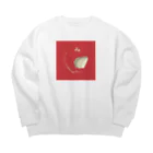 名言アートのｺﾞﾘｺﾞﾘ｛好きなものを喰いつくせっ｝ Big Crew Neck Sweatshirt