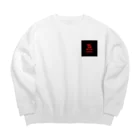 長谷川めるもの銭湯倶楽部 Big Crew Neck Sweatshirt