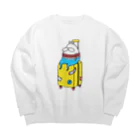 くらきち ONLINE SHOPのねこタイツと旅に出る Big Crew Neck Sweatshirt