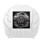 BabylonChannel 🎨 ✝️ ❤️‍🔥のBABYLON channel Big Crew Neck Sweatshirt