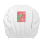 つぎのノックアウト　ばら Big Crew Neck Sweatshirt