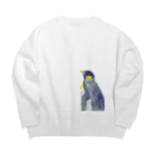 つぎの皇帝ペンギン　ひとり Big Crew Neck Sweatshirt