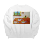 つぎのおやつの時間 Big Crew Neck Sweatshirt