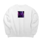 OTIRUBUTUBUTUのぱんドラ Big Crew Neck Sweatshirt