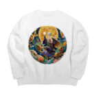 Lira-0011のLira天使シリーズ Big Crew Neck Sweatshirt