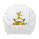 Stylo Tee Shopの途中の開脚のバナナくん Big Crew Neck Sweatshirt