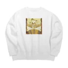 一兎風タウのハデス　ジャケットデザイン Big Crew Neck Sweatshirt