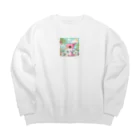 dinosaur_brothersのべびぃプテラ③ Big Crew Neck Sweatshirt