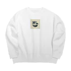 saoc11039の美しい風景 Big Crew Neck Sweatshirt