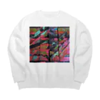 gaoqihuiのdrawing Big Crew Neck Sweatshirt