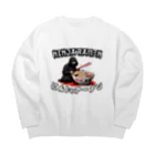 World_Teesの忍者ラーメン Big Crew Neck Sweatshirt