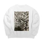 anao103の幸運の龍 Big Crew Neck Sweatshirt