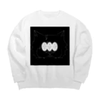 a-i-aのボスねこくん Big Crew Neck Sweatshirt