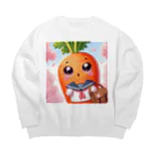 ハートフルのキャロット姫のドキドキSchool！ Big Crew Neck Sweatshirt