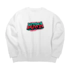 ore-journalのHipHopのグラフィティのロゴ「NERIMA(練馬)」 Big Crew Neck Sweatshirt