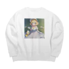 オリジナルグッズショップ KIJITORAのデイジーダック Big Crew Neck Sweatshirt