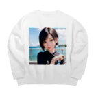 オリジナルグッズショップ KIJITORAのSHISHAMO Big Crew Neck Sweatshirt