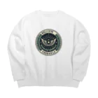 まんまるちゃんのBelieve in Yourself Big Crew Neck Sweatshirt