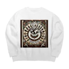 BIMAMECOFFEEのコーヒーで世界に平和を Big Crew Neck Sweatshirt