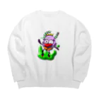 ババロア"sファミリーのひと夏の恋、始まるんじゃない？ Big Crew Neck Sweatshirt