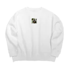 ゴリラのゴリラバナナ Big Crew Neck Sweatshirt