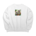 YFCの大自然の中で優雅な時間を過ごすコワラ④ Big Crew Neck Sweatshirt