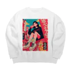 遷風記（せんぷうき）の遷風記「アーバン・オアシス」  Big Crew Neck Sweatshirt